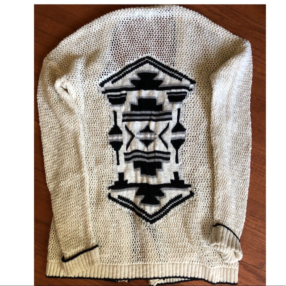 Knit cardigan
